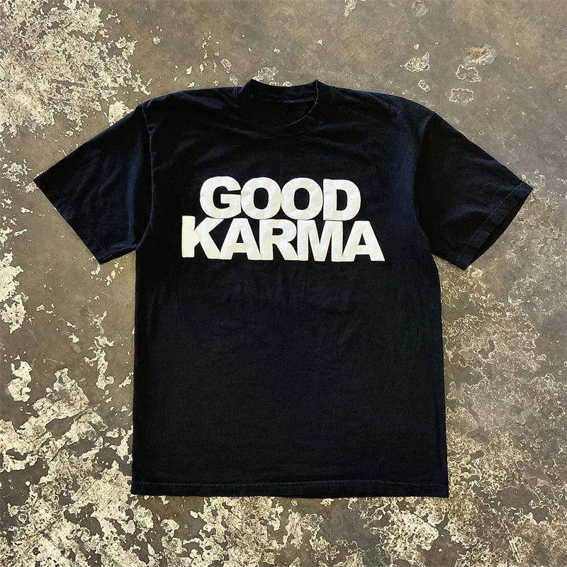 Good Karma Tee – White T-Shirt - Image 14