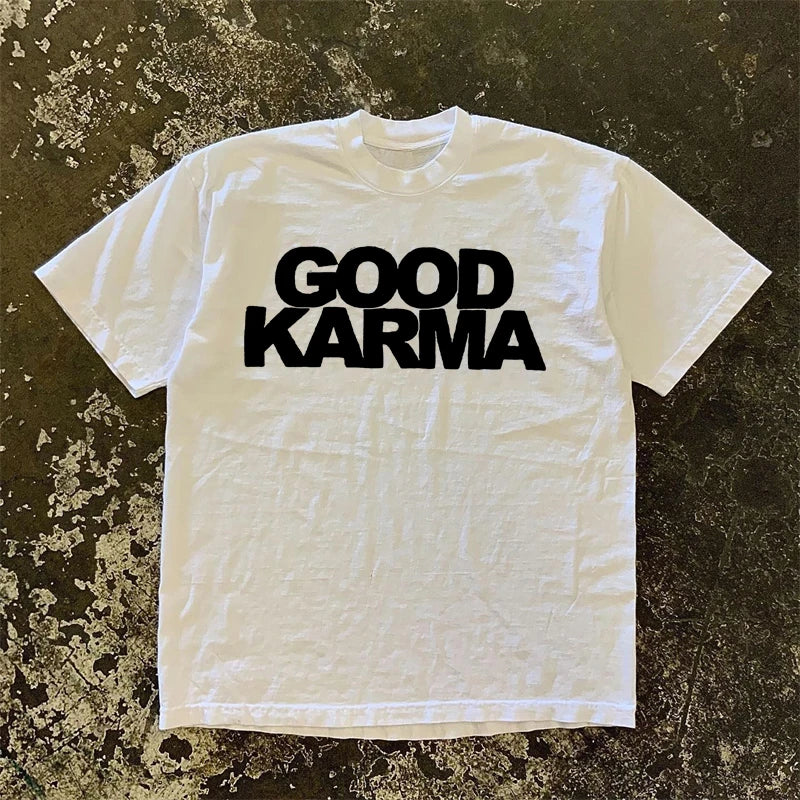 Good Karma Tee – White T-Shirt - Image 15