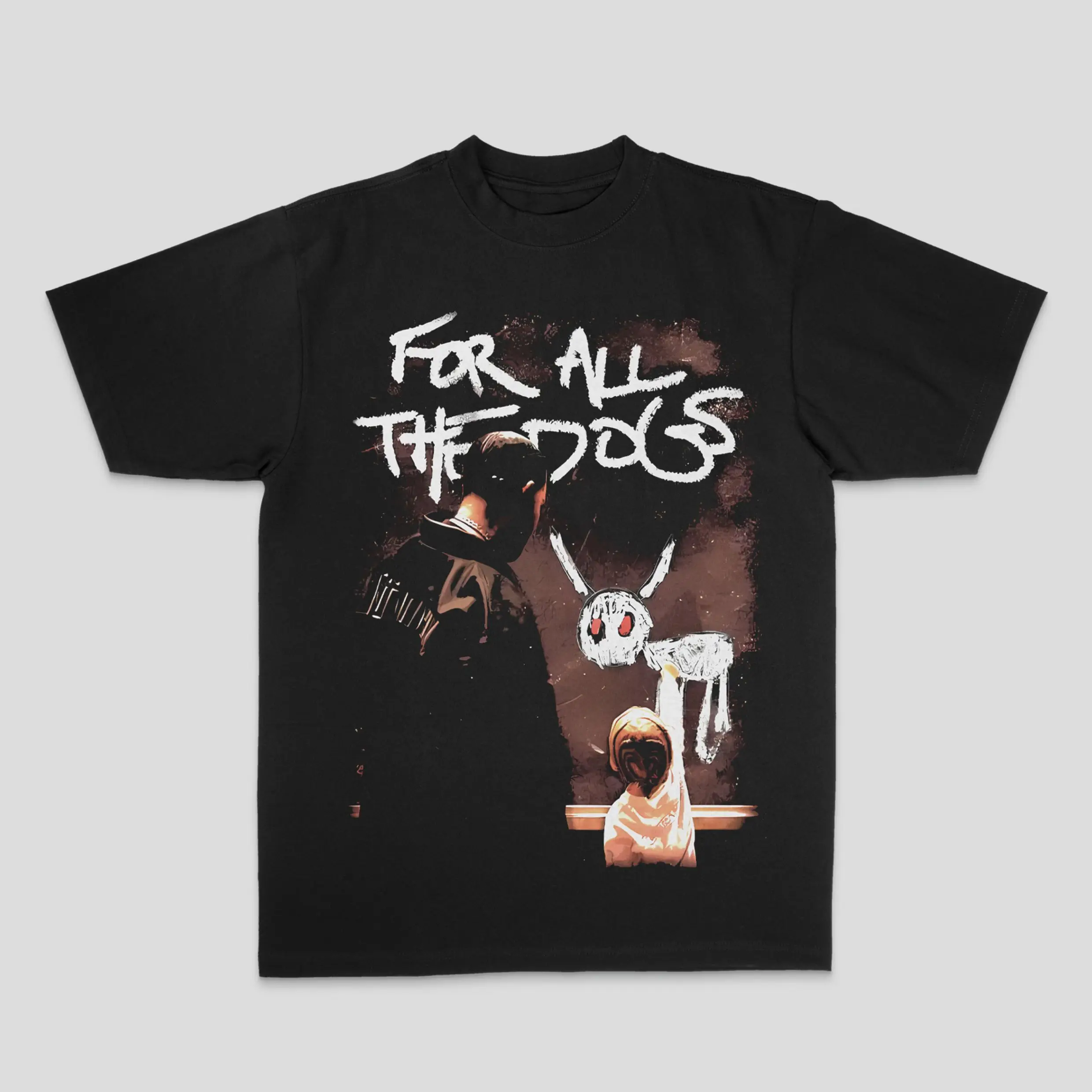 For All The Dogs - Drake Tee – Black T-Shirt