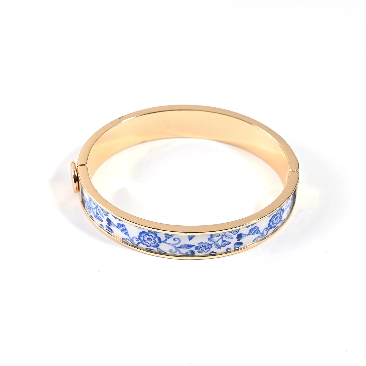 Blue Bloom Bangle – Bracelets - Image 5
