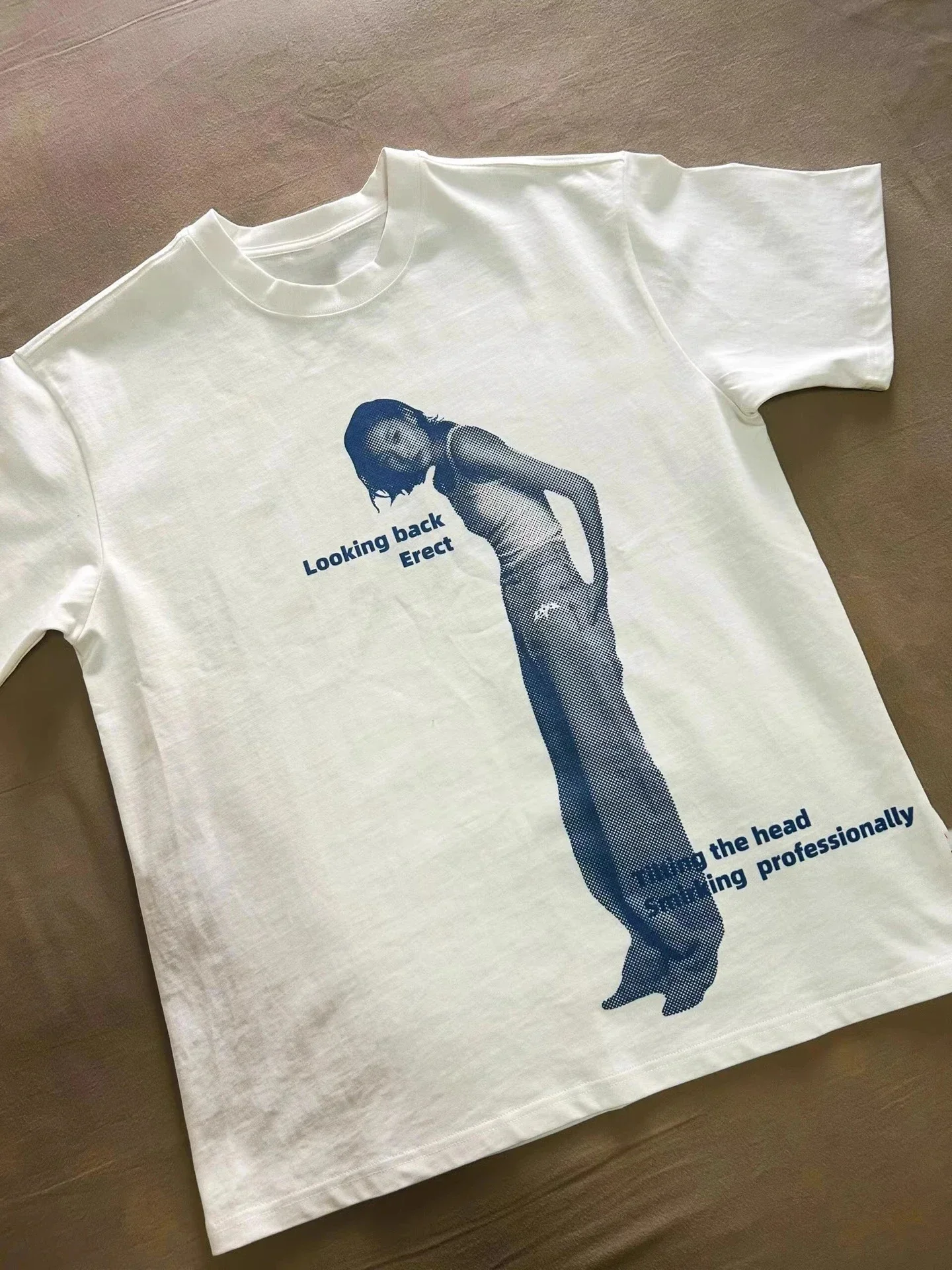 Looking Back Tee – White T-Shirt - Image 6