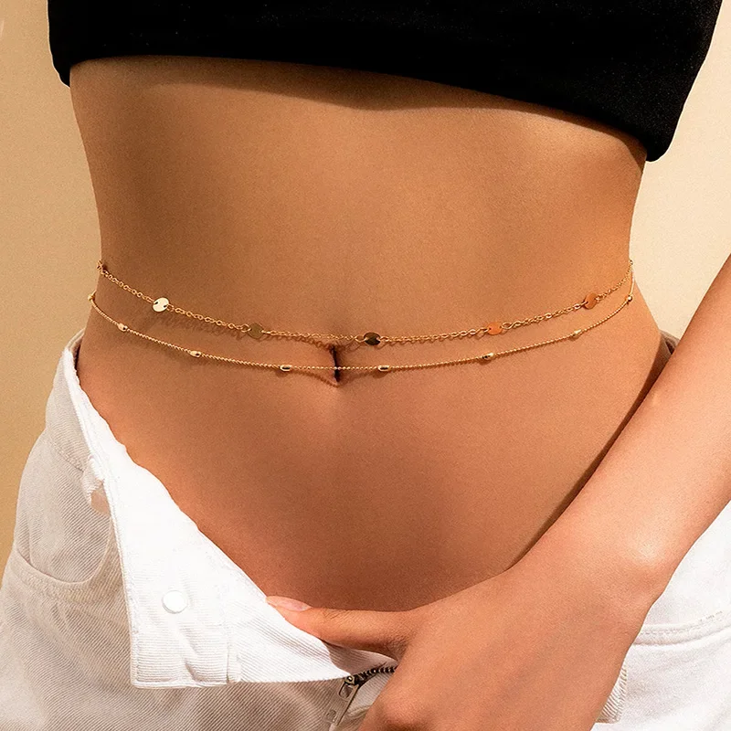 Double Circle Waist Chain – Necklaces - Image 25