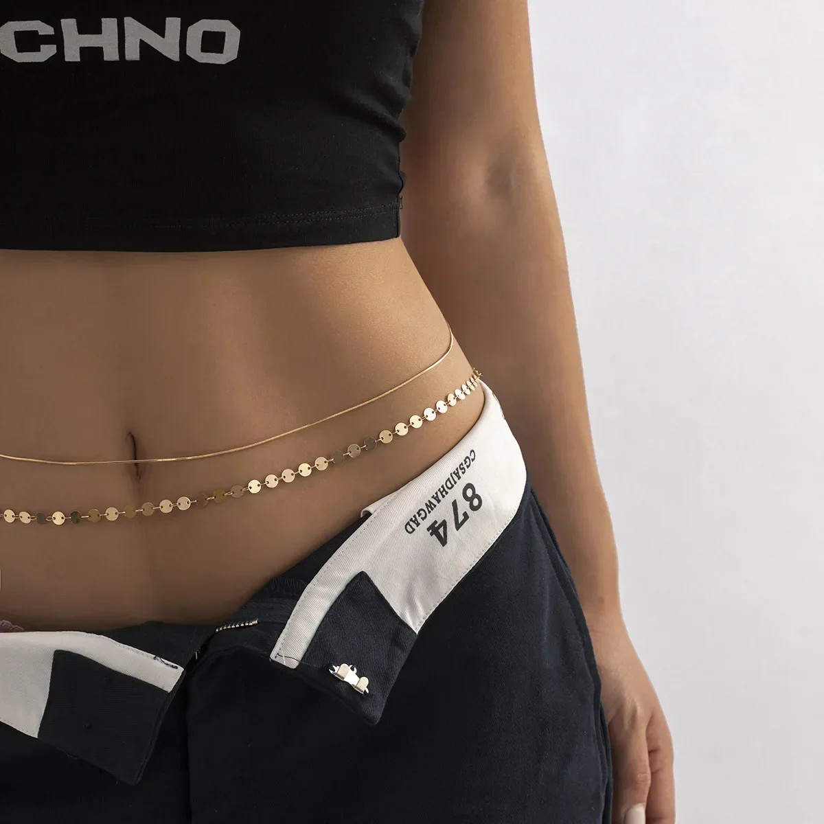 Double Circle Waist Chain – Necklaces - Image 27