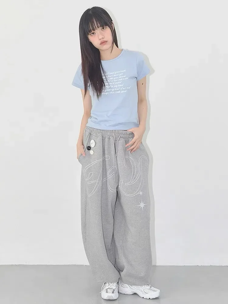 Angel Wings Graphic Breathable Pants – White Trousers & Joggers - Image 6