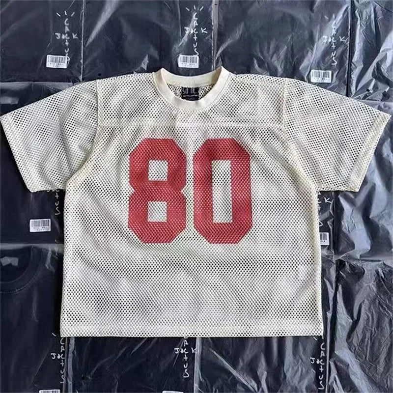 Breathable  Digital Printed T-Shirt – White