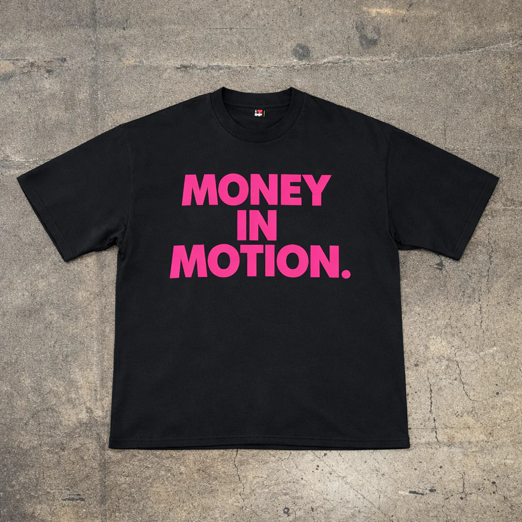 Money In Motion T-Shirt – Black