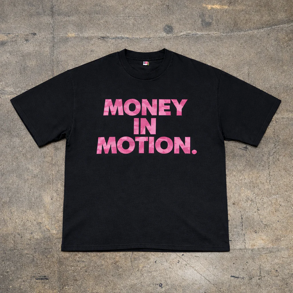 Money In Motion T-Shirt – Black