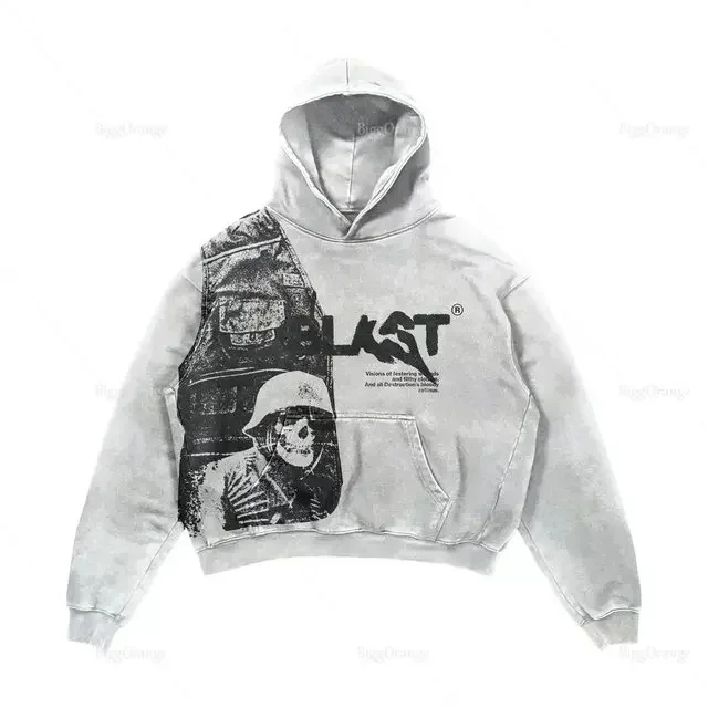 Blast Sweatshirt – Blue Hoodies & Sweatshirts - Image 3