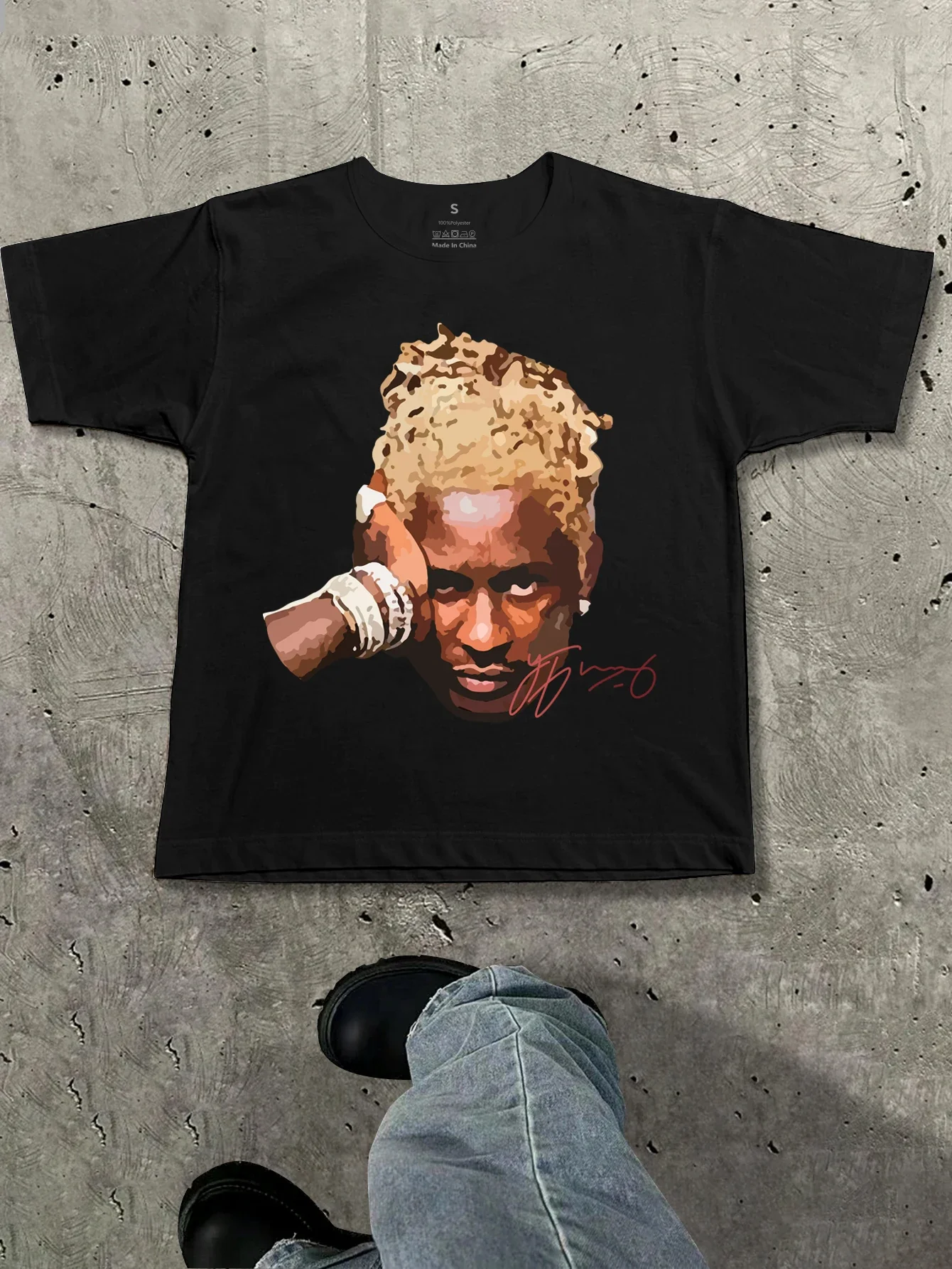 Stare Down Tee – Black T-Shirt