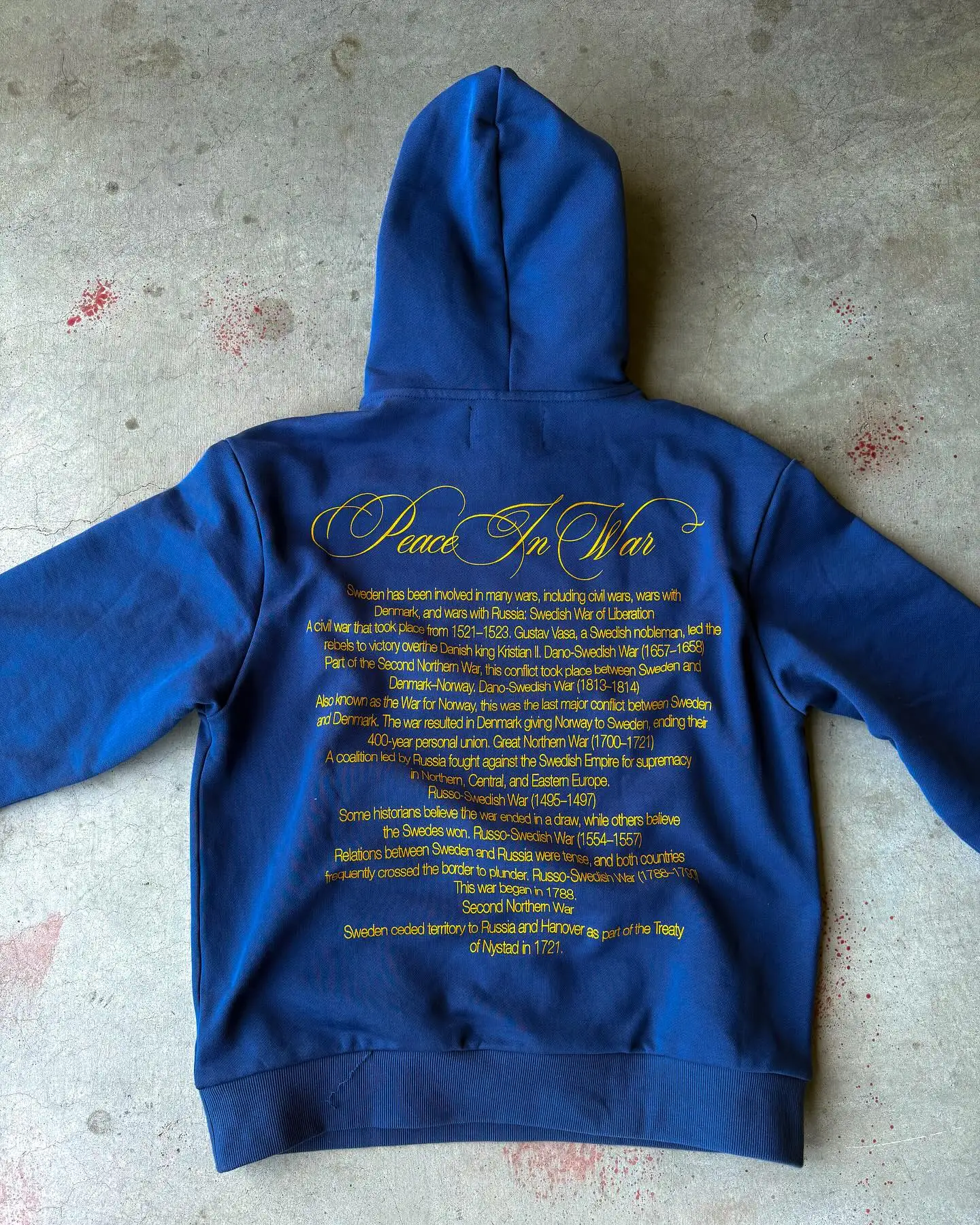Urban Nordic Hoodie – Blue Hoodies & Sweatshirts - Image 2