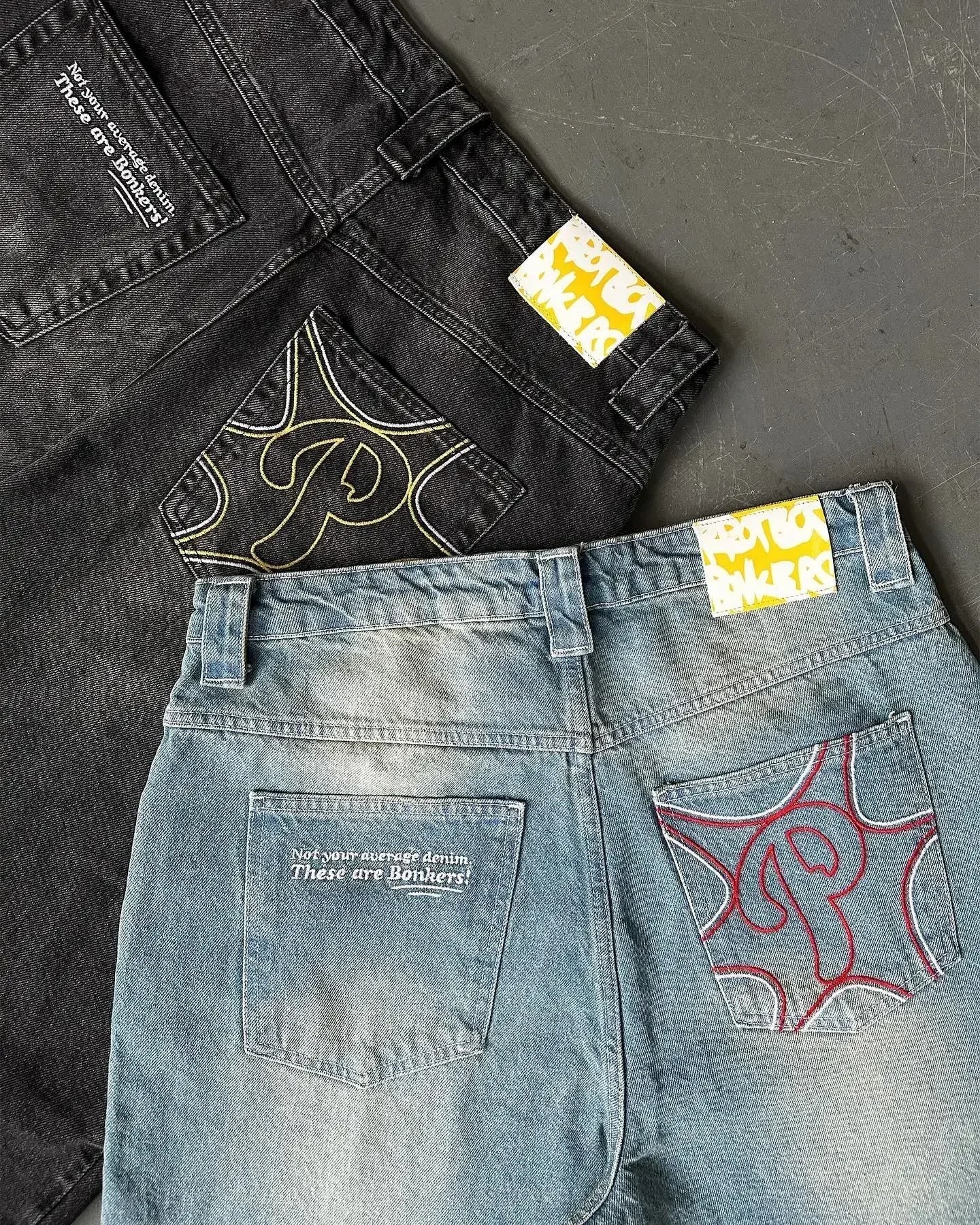 Gradient Fade Jeans – Blue - Image 41
