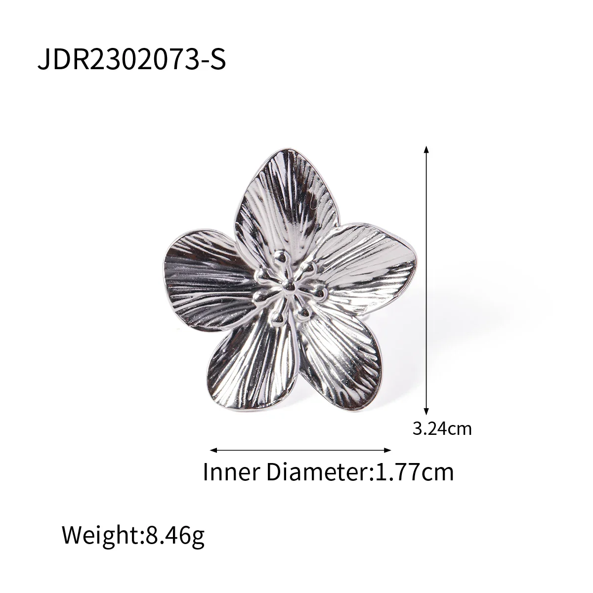 Pearly Stainless Rings - Image 10