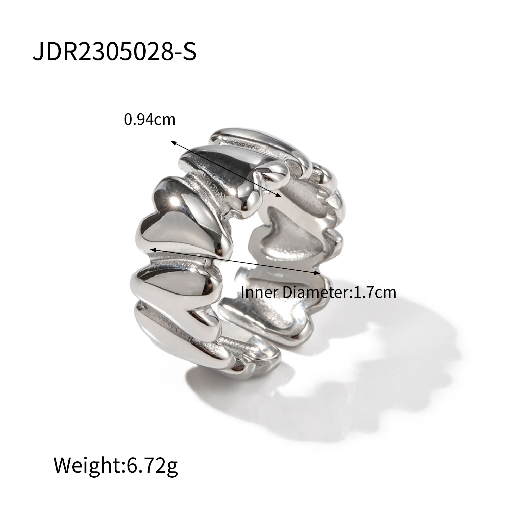 Pearly Stainless Rings - Image 12