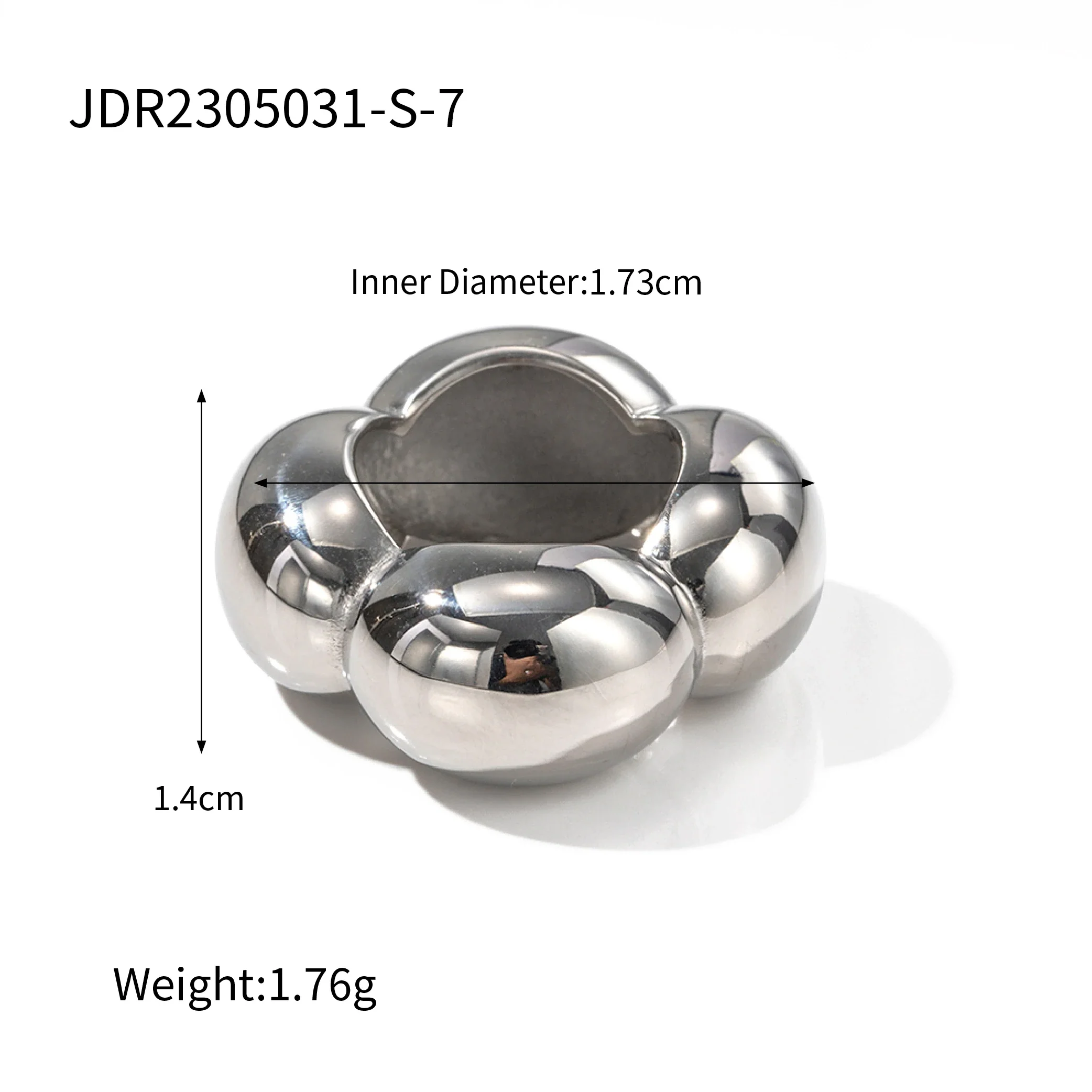 Pearly Stainless Rings - Image 9