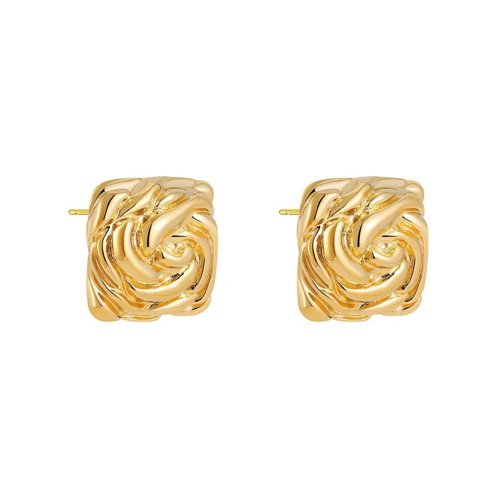 Gold Plated Stainless Earrings - Image 11