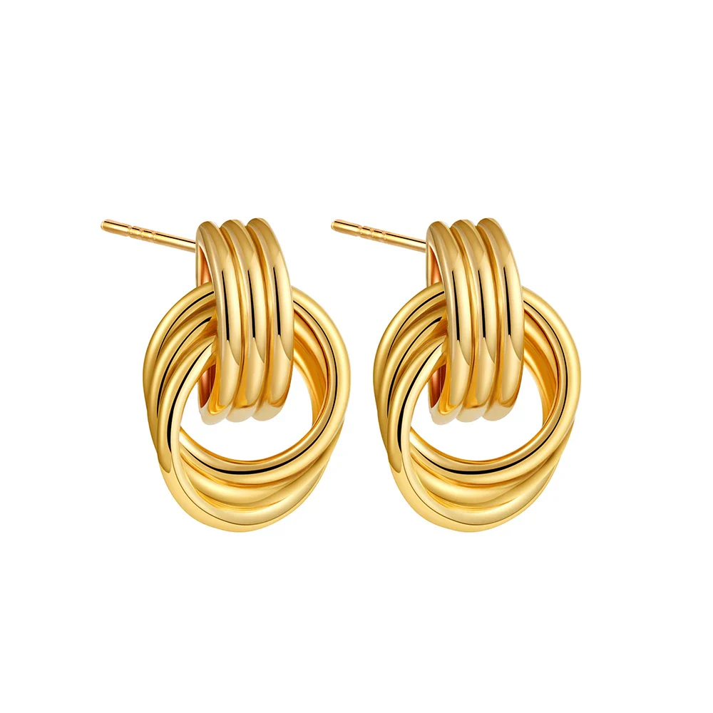 Gold Plated Stainless Earrings - Image 14