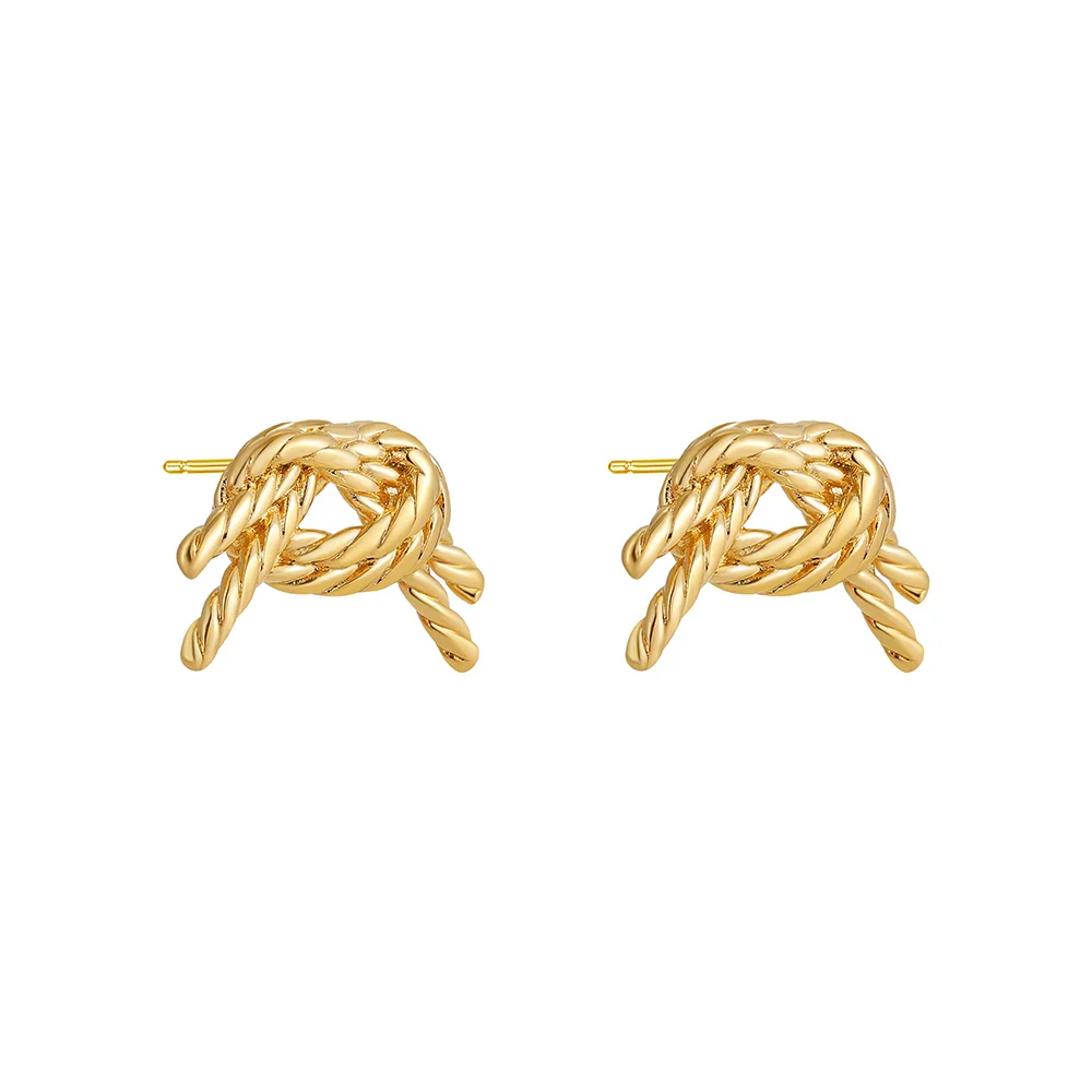 Gold Plated Stainless Earrings - Image 3