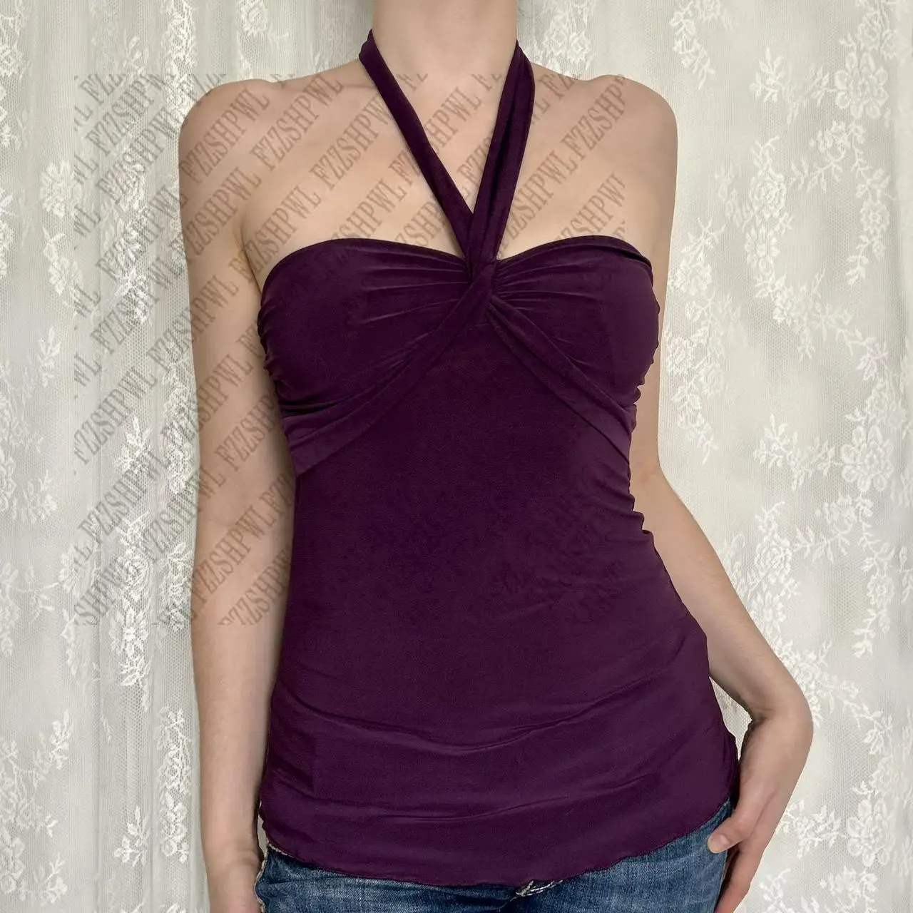 Viola Halter – Purple Tops - Image 11