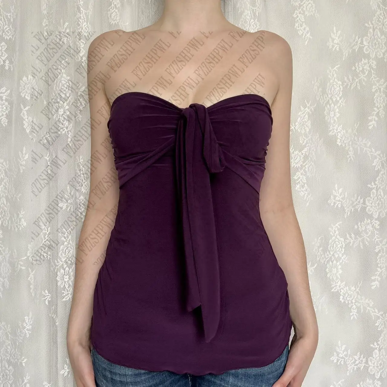 Viola Halter – Purple Tops - Image 6