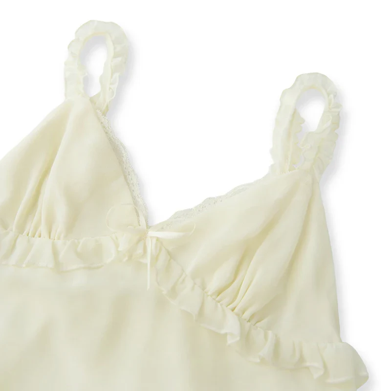 Silk & Honey Cami – Beige Tops - Image 12