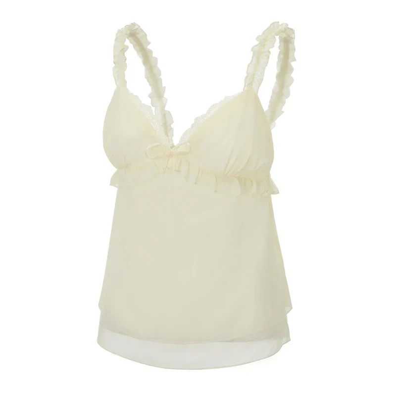 Silk & Honey Cami – Beige Tops - Image 8