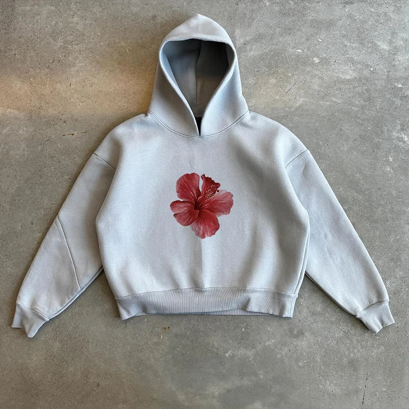 Floral Hoodie – Hoodies & Sweatshirts - Image 2