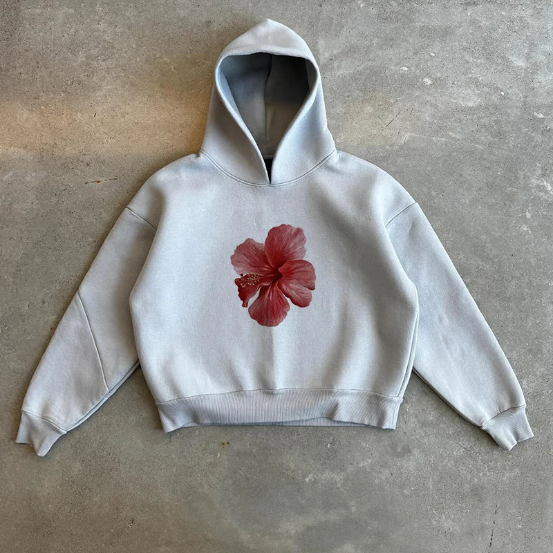 Floral Hoodie – Hoodies & Sweatshirts - Image 4