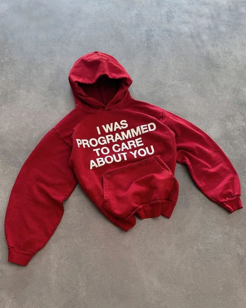 Programmed Hoodie – White Hoodies & Sweatshirts - Image 5