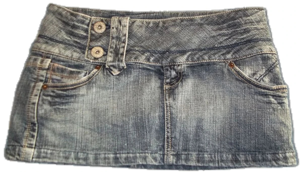 Y2K Angel Denim Shorts - Image 6
