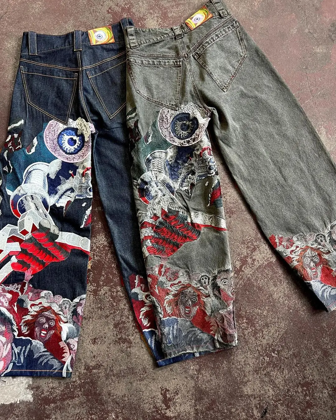 Apocalypse Denim – Blue Jeans - Image 3