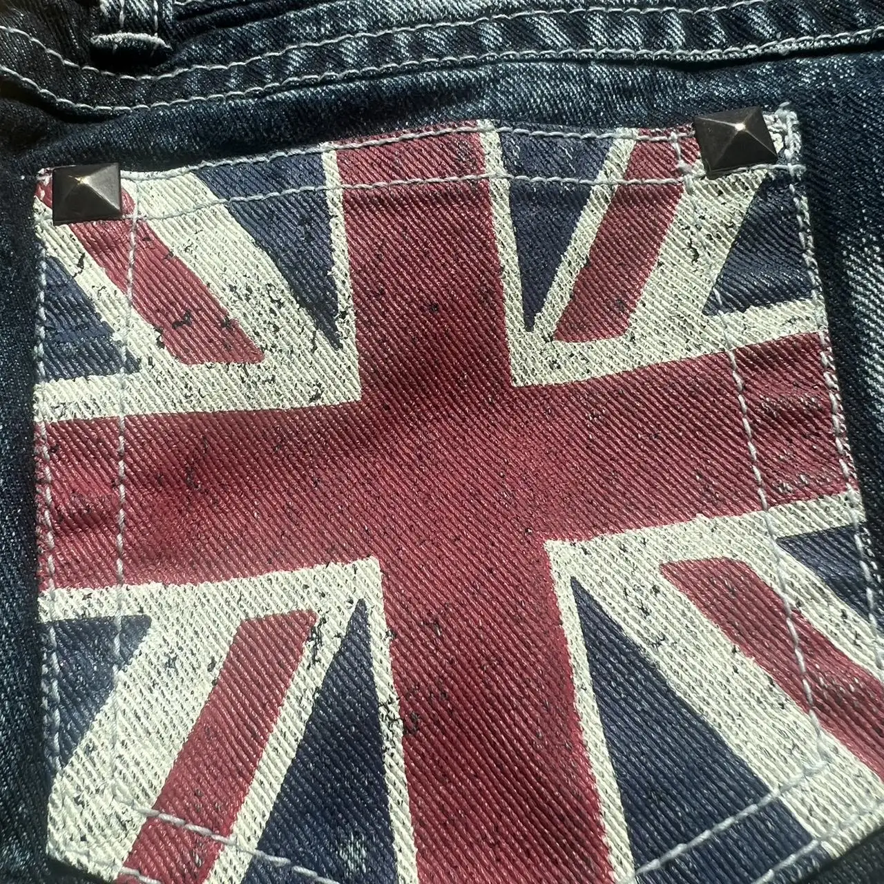 Retro British Shorts – Blue - Image 4