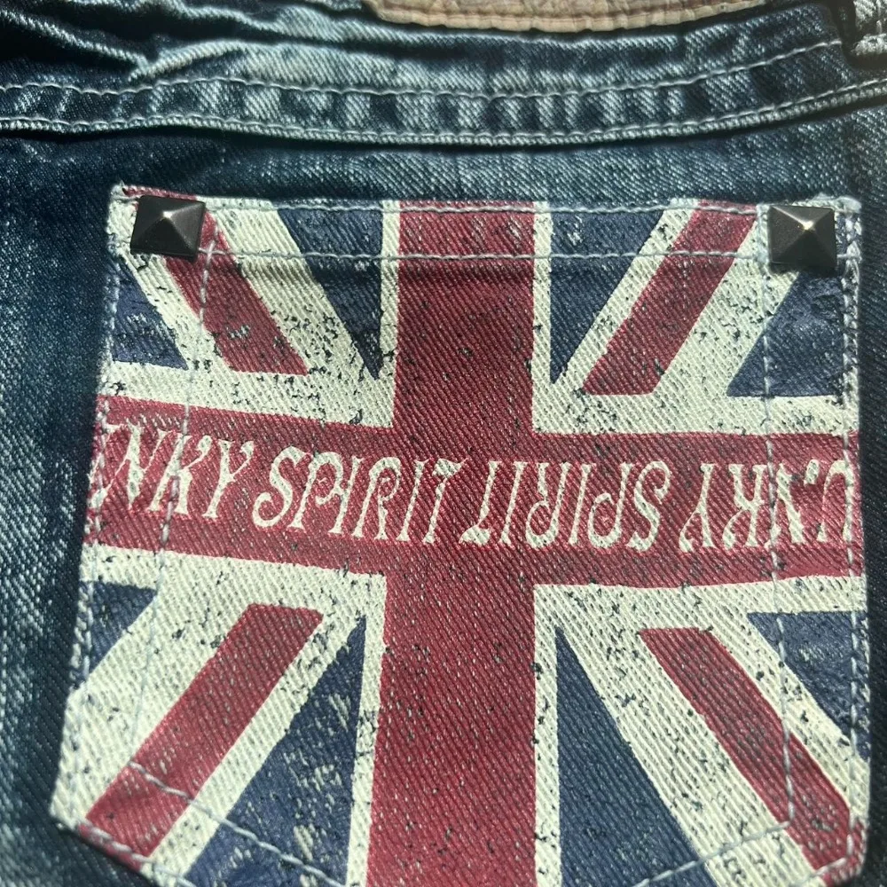 Retro British Shorts – Blue - Image 9